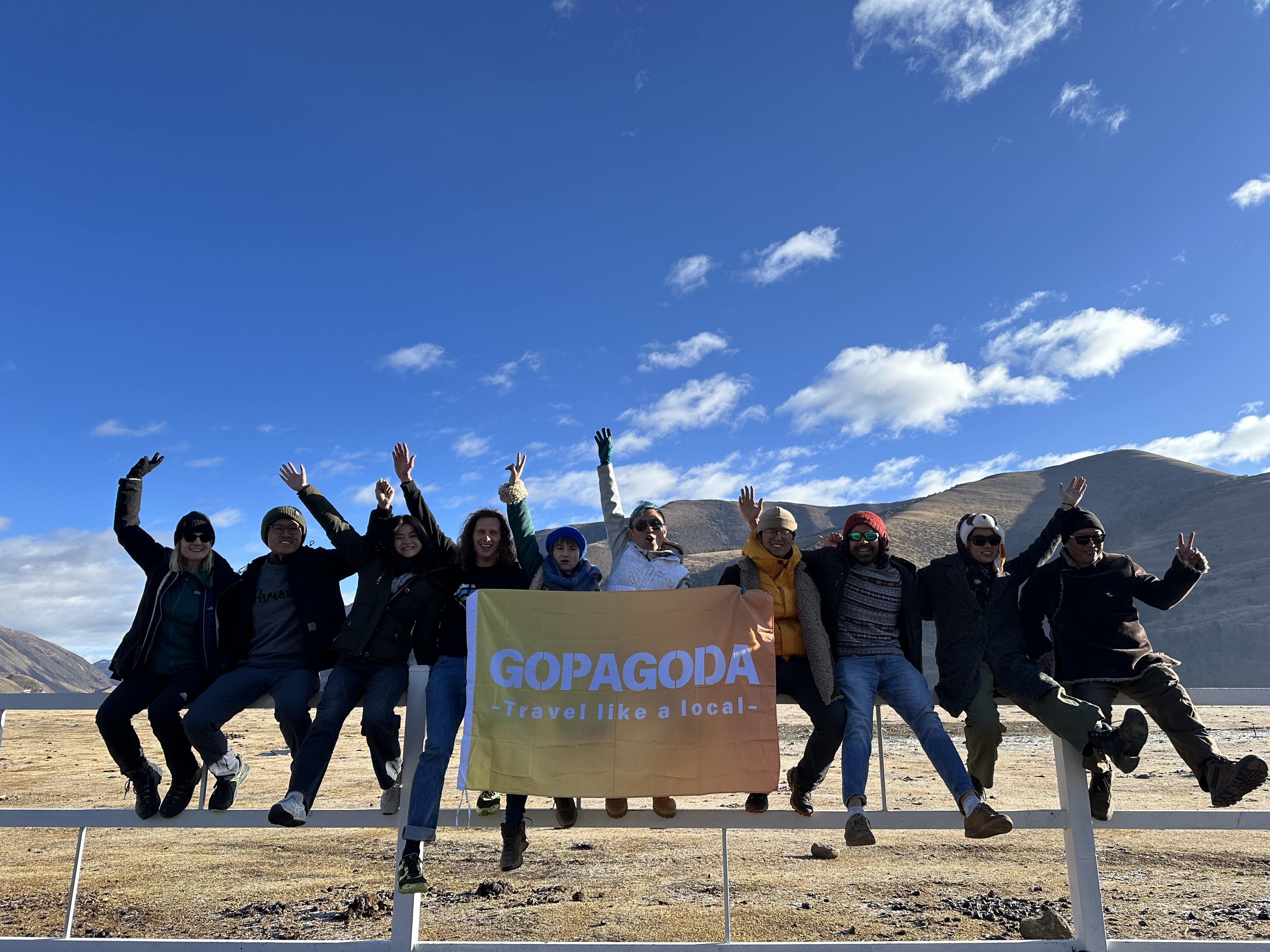 Travelers with Gopagoda